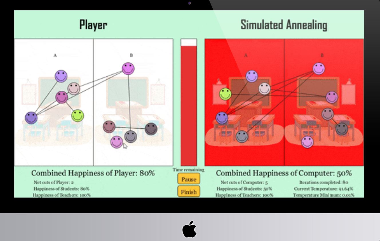 simulated annealing game